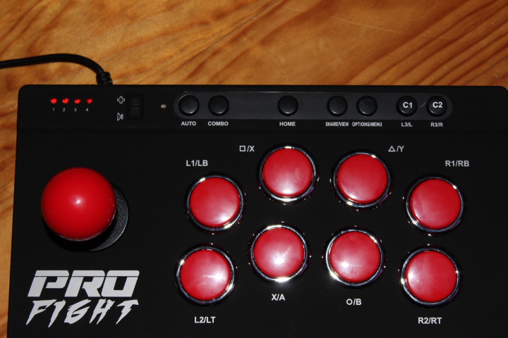 Test Pro Fight Arcade Stick ps4 xbox one ps3 by Subsonic screen15786