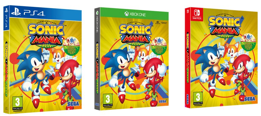 Sonic Mania Plus infos