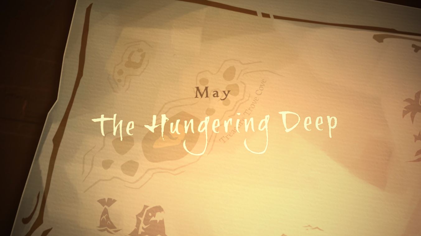 Mise à jour Hungering Deep Sea of Thieves