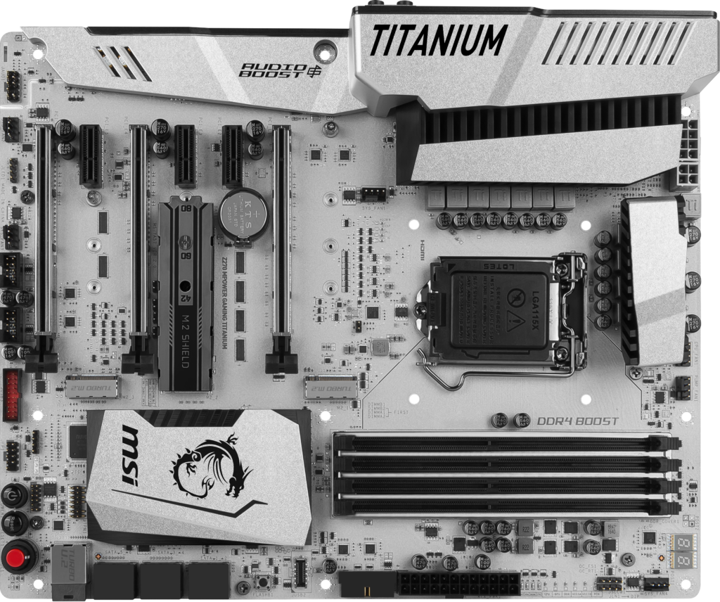 MSI présente sa carte mère Z270 Mpower Gaming Titanium