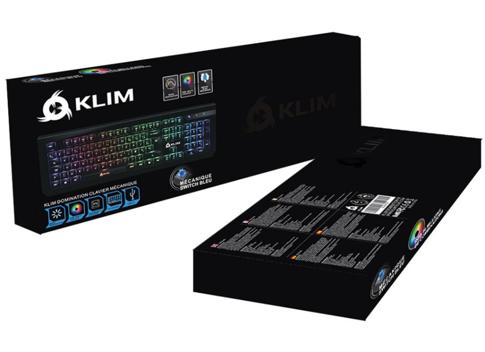 Le clavier gaming KLIM Domination déjà Best-Seller !