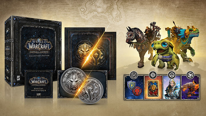 World of Warcraft Battle for Azeroth édition collector deluxe
