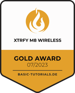 Prix ​​d'or sans fil Xtrfy M8