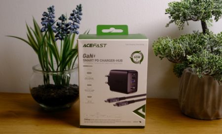 Chargeur USB C ACEFAST GaN 65W en test