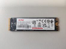 L'étiquette du SSD