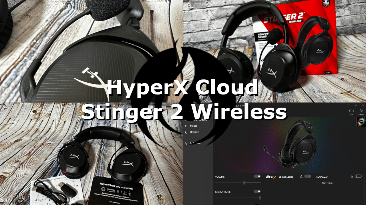 HyperX Cloud Stinger 2 Noir - Micro-casque 
