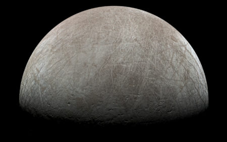 James Webb Telescope finds carbon source on Jovian moon Europa