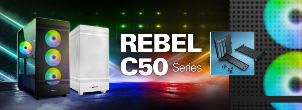 Sharkoon Rebel C50 : introduction du boîtier modulaire ATX