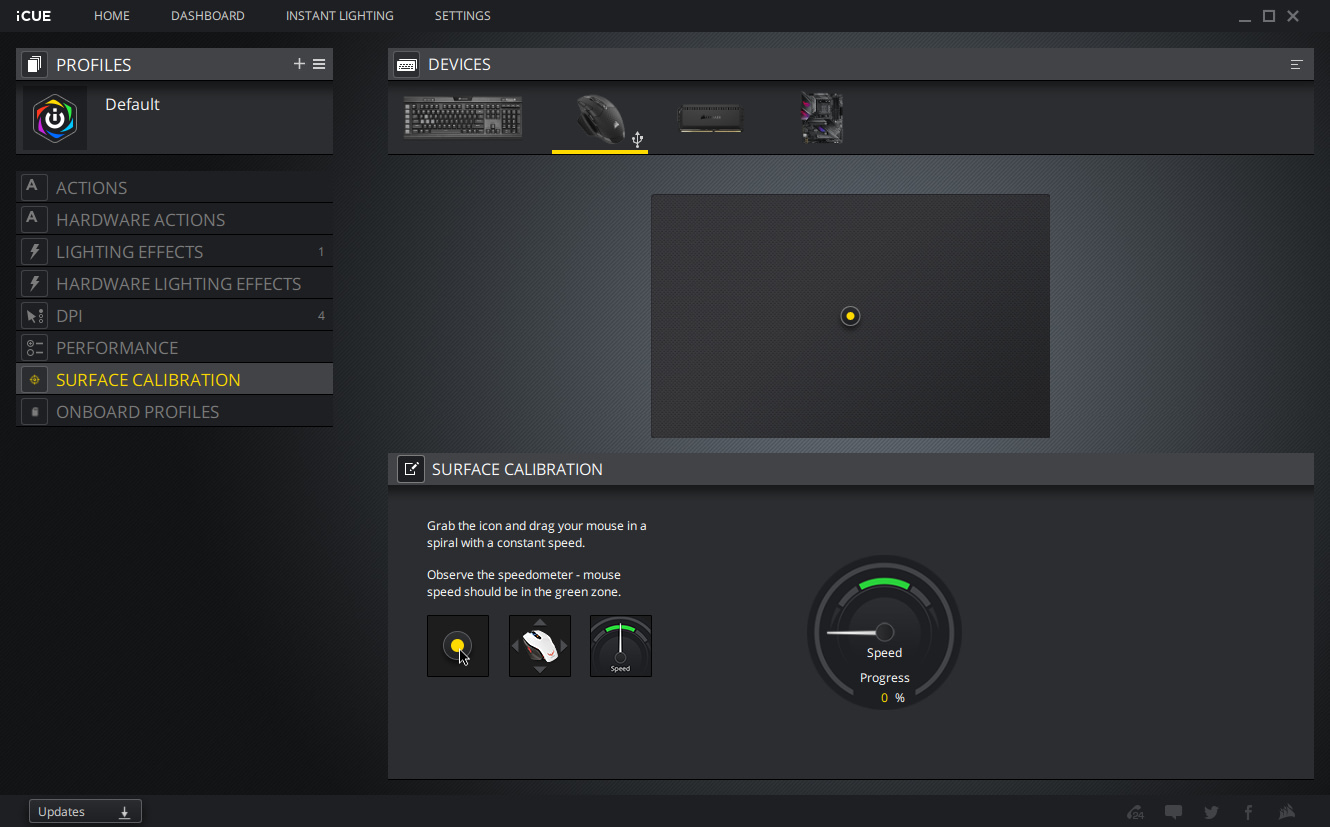 corsair dark core rgb pro écran photos 09