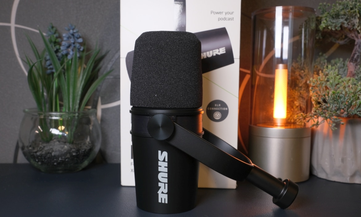 Test Shure MV7X : microphone XLR puriste avec un son convaincant