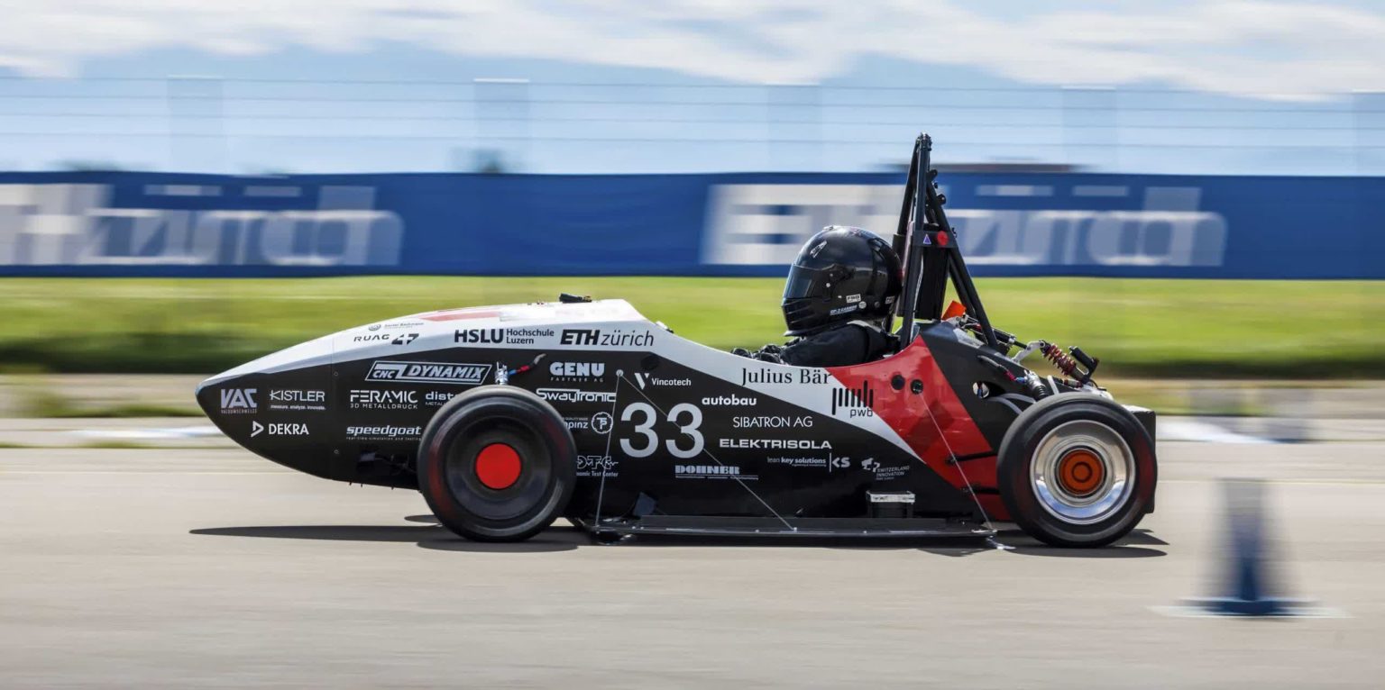 University students built an electric car that can go from 0-100 km/h in under a second