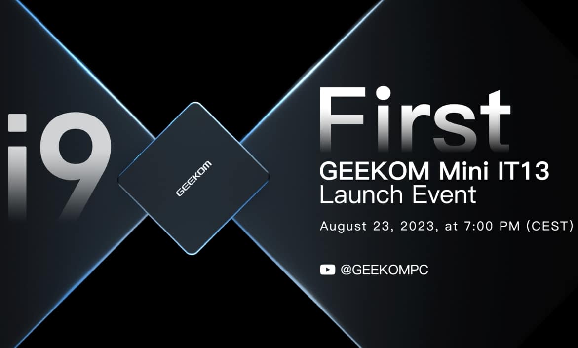 GEEKOM Mini IT13 Mini-PC avec Intel Core i9/i7/i5 de 13ème Génération -  GEEKOM