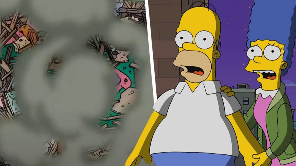 La maison des Simpson détruite de façon choquante dans une nouvelle série