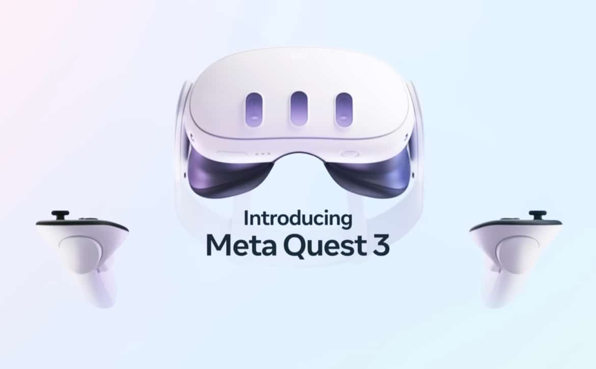 Casque de réalité virtuelle META Quest 3 128Go