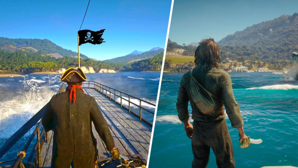 Red Dead Redemption 2 rencontre Assassin's Creed Black Flag dans un superbe mod pirate