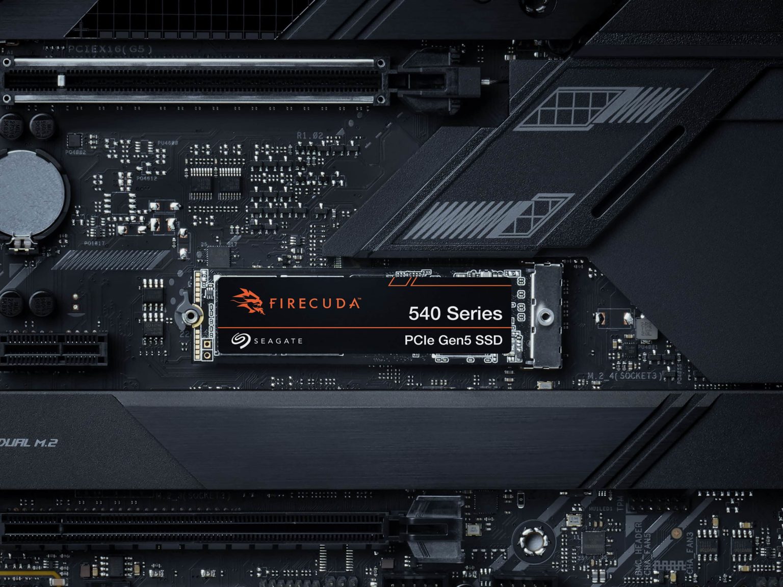 Seagate FireCuda 540 : dévoilement du nouveau SSD PCIe Gen5 NVMe