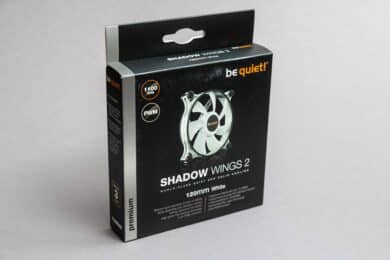 Emballage du be quiet!  Shadow Wings 2 120 mm PWM de face