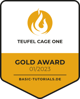 Test Teufel Cage One : médaille d'or