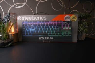 SteelSeries Apex Pro TKL, clavier gaming Noir, Layout États-Unis,  SteelSeries OmniPoint, LED RGB, TKL