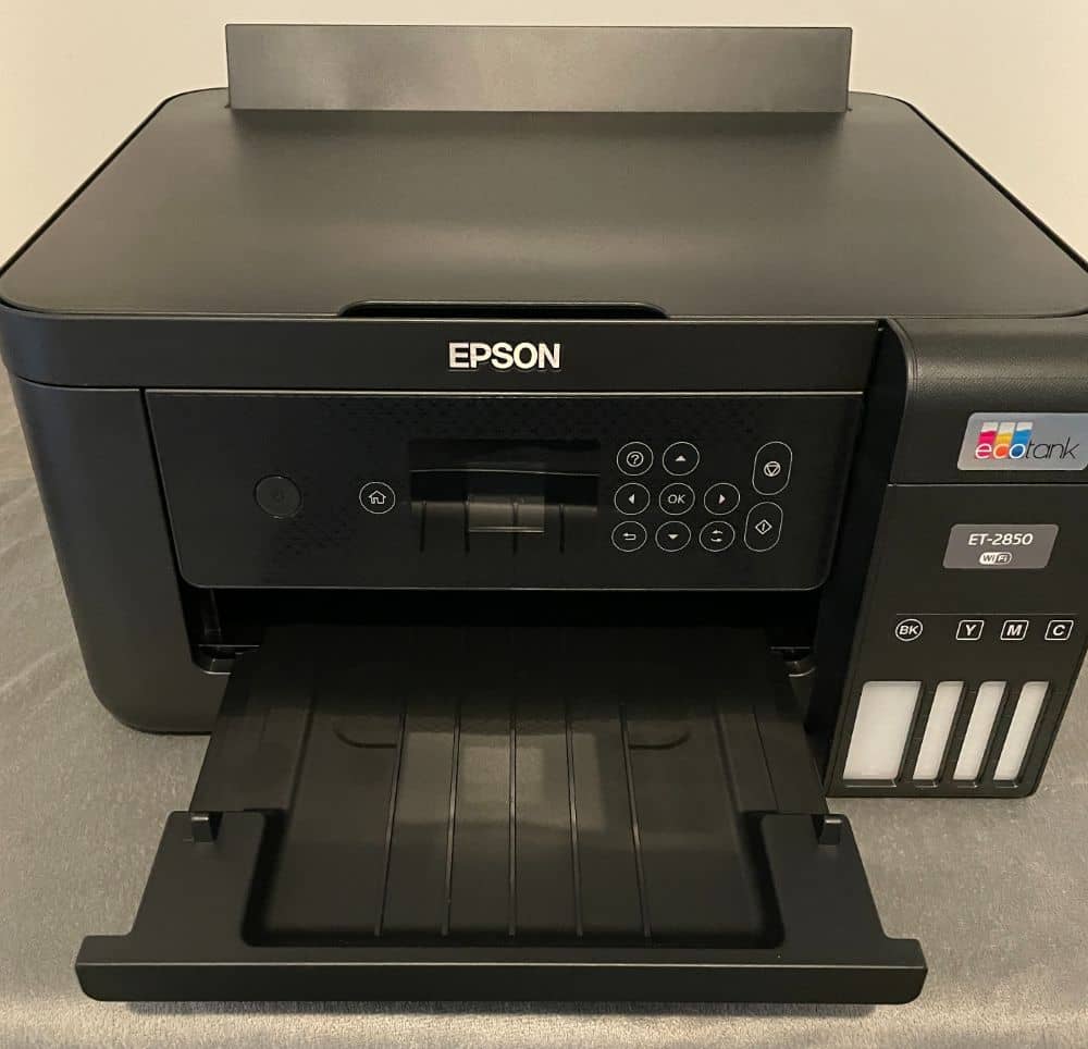Epson ET-2850 Imprimante multifonction A4 imprimante, scanner, photocopieur  recto-verso, système à réservoir d'encre, US