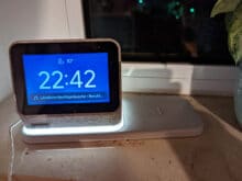 Réveil connecté Lenovo Smart Clock 2 Gris Chiné - Enceinte sans