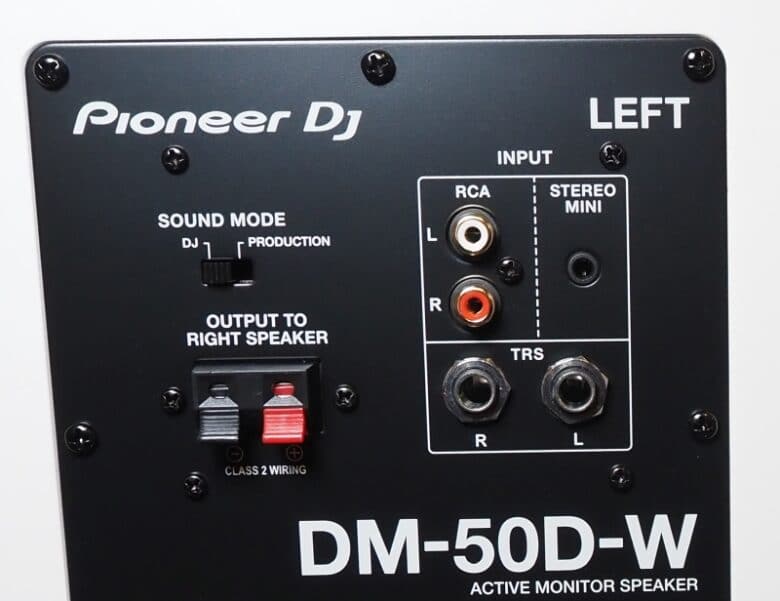 Modes DSP du Pioneer DJ DM-50D