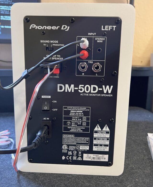 DM-50D (La paire) : Enceinte de Monitoring Pioneer DJ 