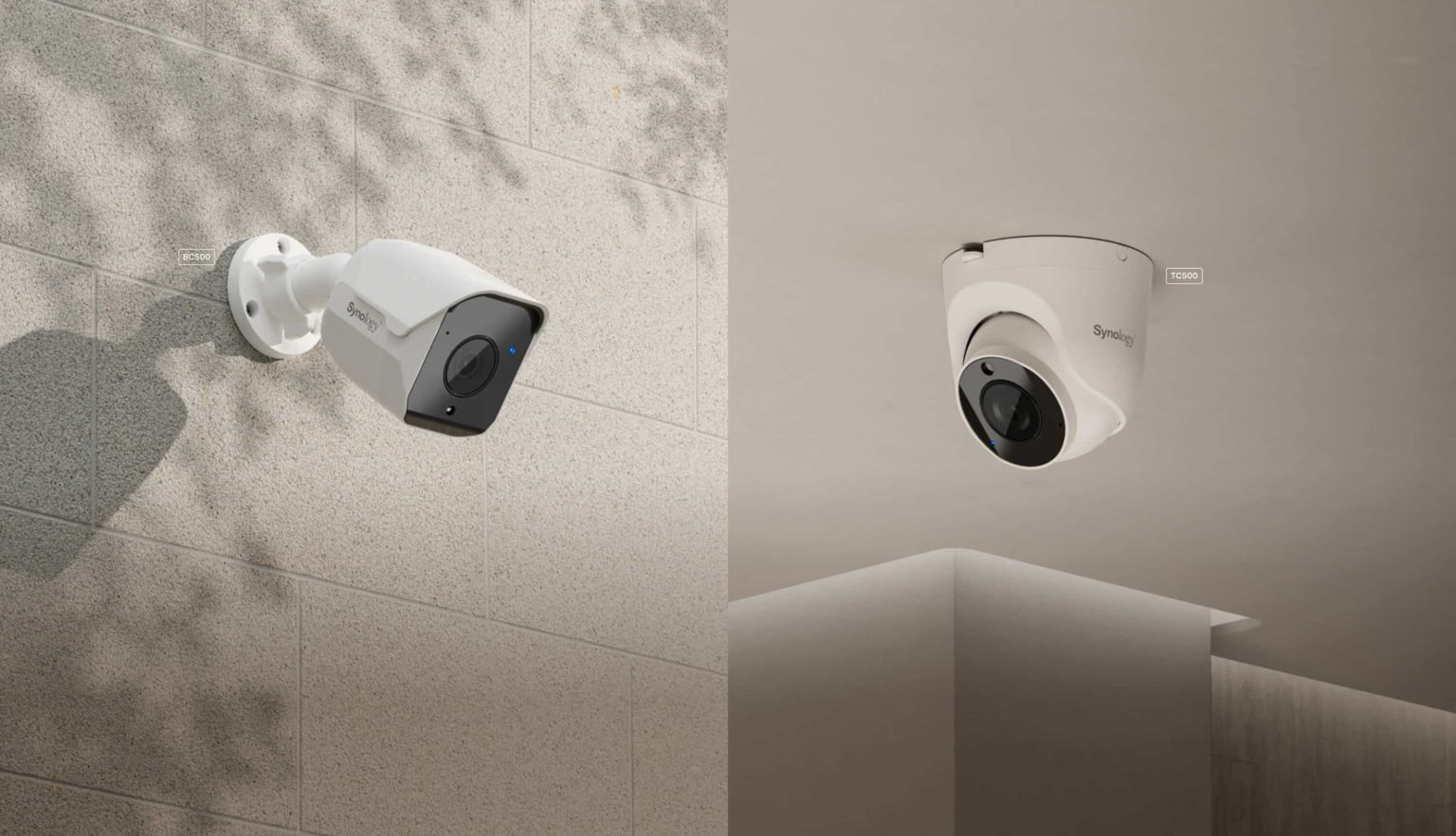 Synology présente les caméras de surveillance BC500 et TC500