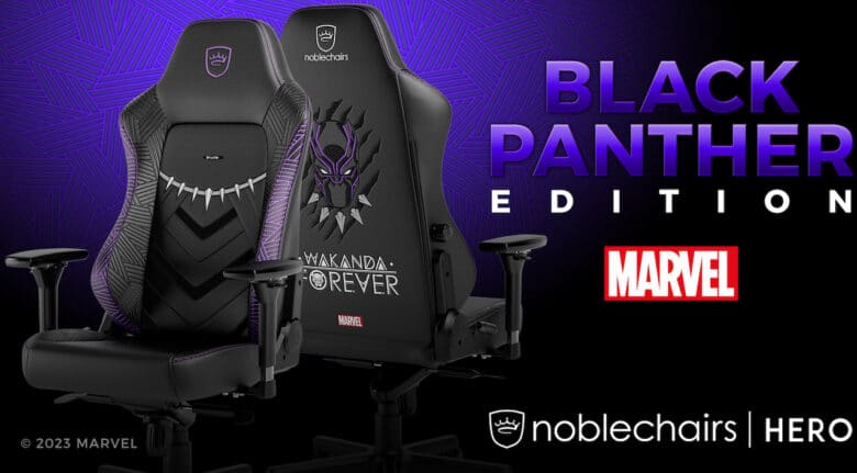 noblechairs HERO Black Panther Edition