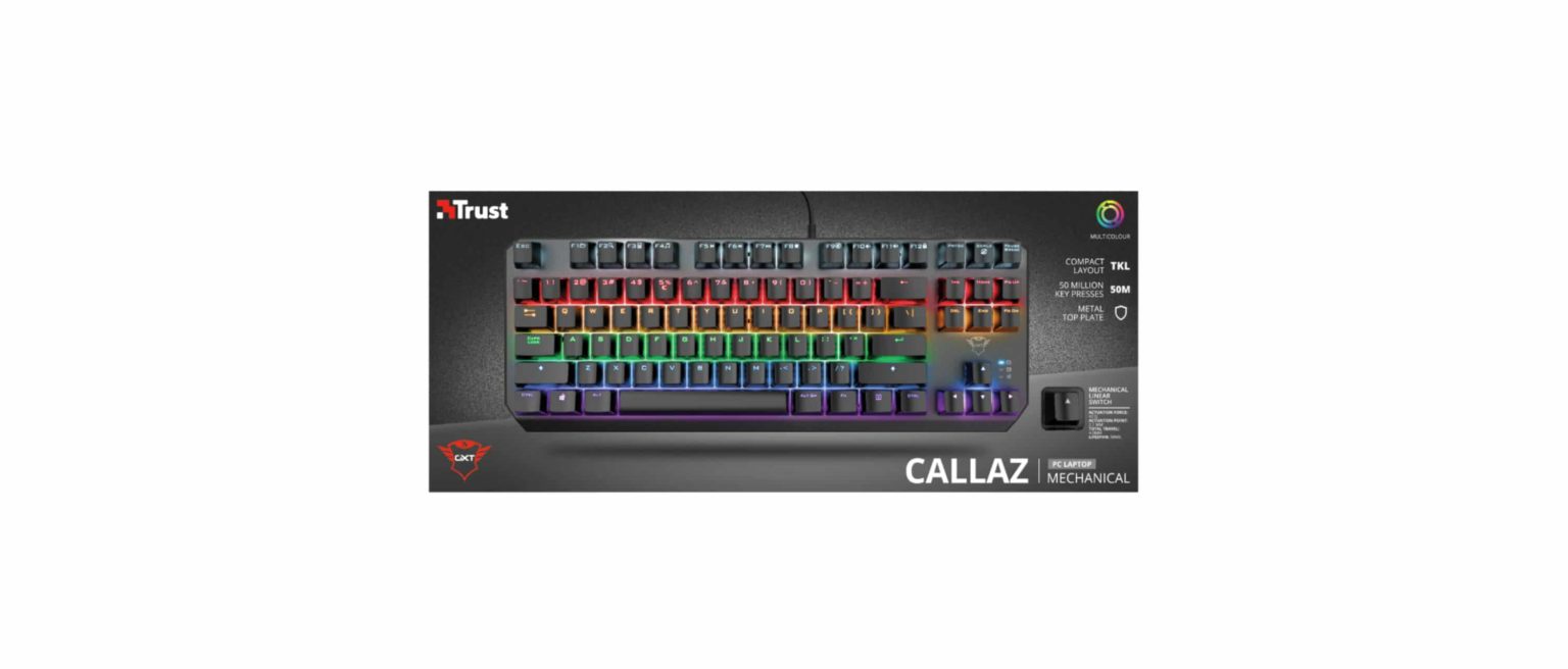 Trust GXT 834 Callaz – Le clavier mécanique compact en test