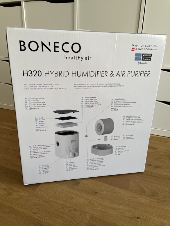 Boneco H320 dans le test : que peut faire le purificateur d'air