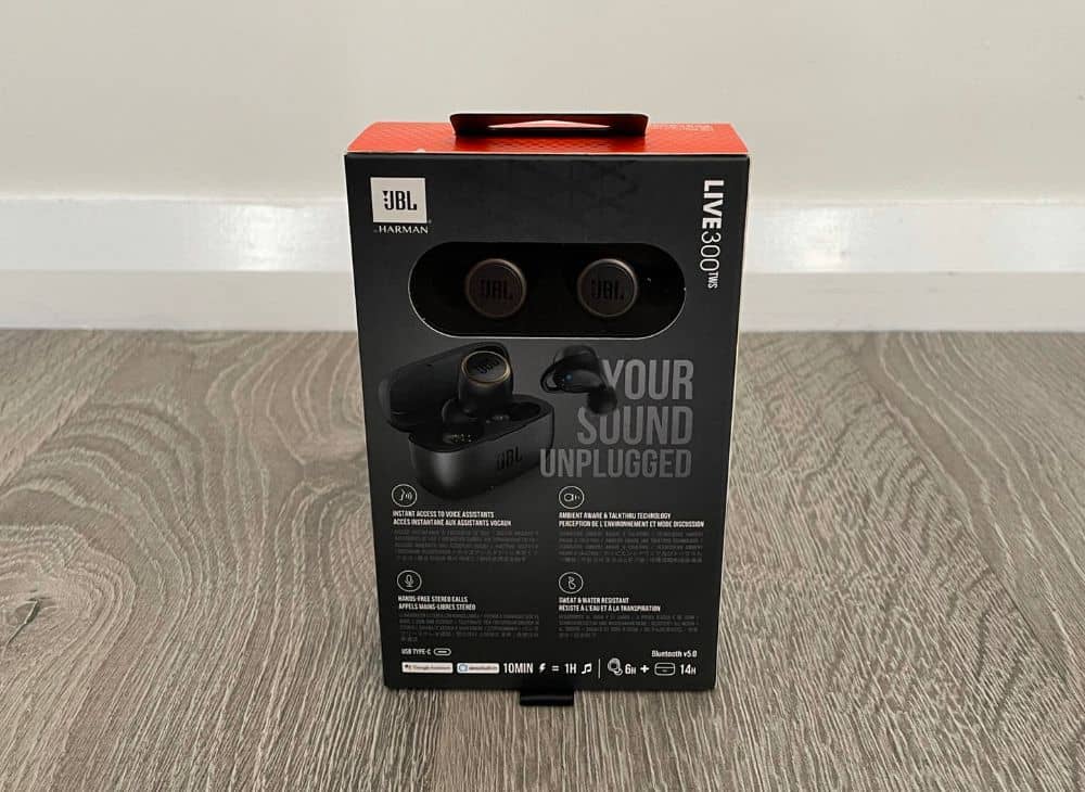 Jbl live discount 300 tws test