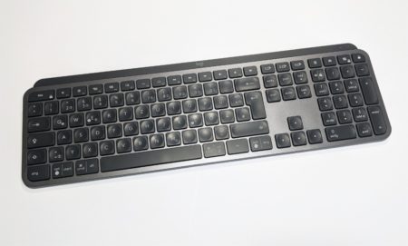 Clavier Logitech MX Keys en cours de test