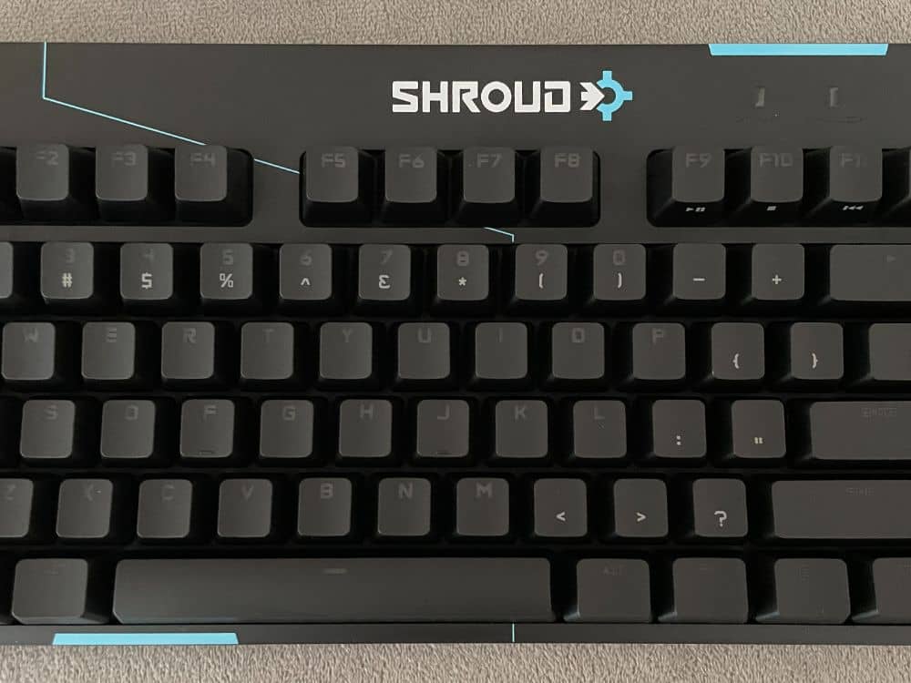 Test du clavier Logitech Shroud Pro5