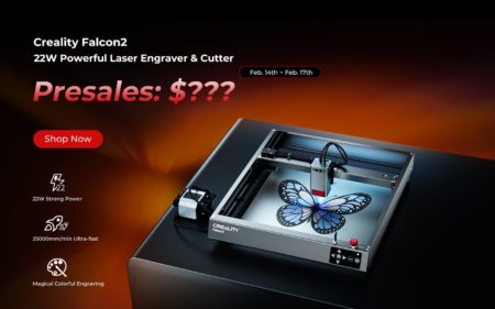 Creality Falcon2 : introduction d'un nouveau graveur laser avec 22 watts de puissance