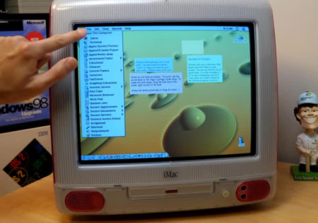 Découvrez cet Apple iMac à écran tactile de 1999