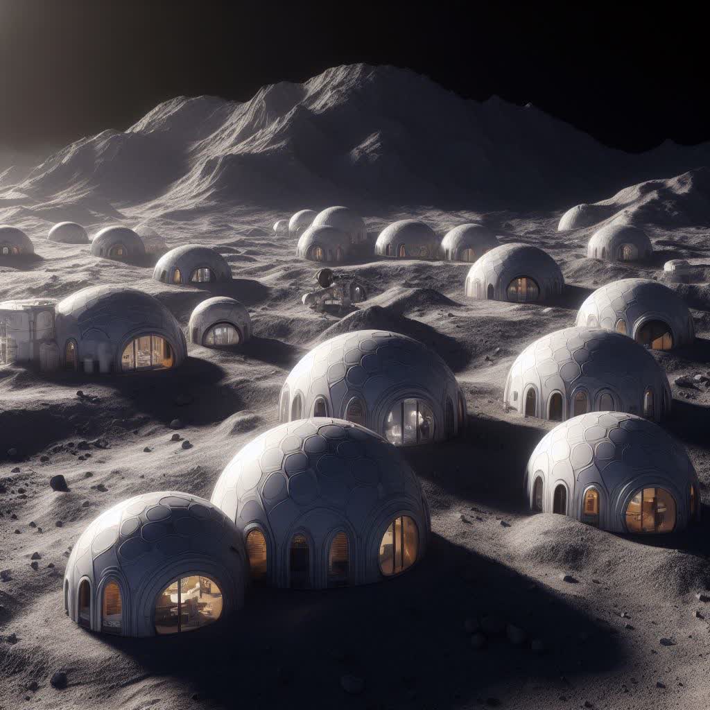 NASA targets 2040 for 3D-printed moon homes for astronauts, civilians