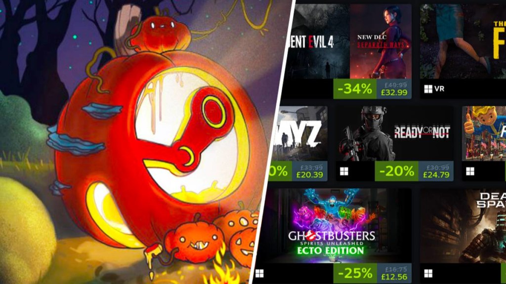 Steam lance 7 téléchargements gratuits pour Halloween