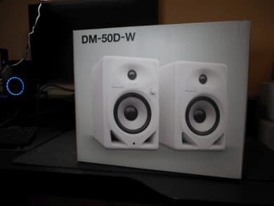Contenu de la livraison du Pioneer DJ DM-50D