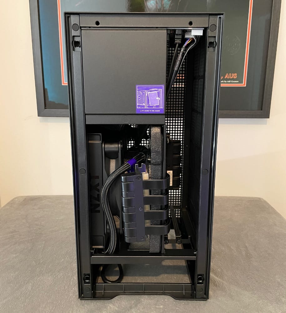NZXT - Boitier PC H1 Mini-ATX avec alimentation 650W noir