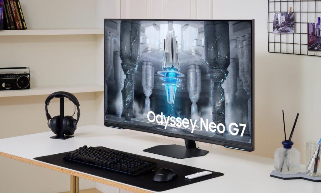Samsung Odyssey Neo G7 : un moniteur gaming de 43 pouces avec 144