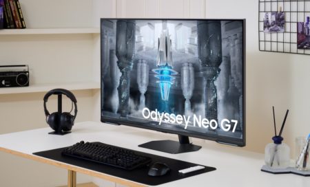 Samsung Odyssey Neo G7 : un moniteur gaming de 43 pouces avec 144 Hz et 4K dévoilé