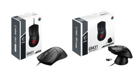 Série MSI Clutch GM31 Lightweight : Souris gaming compactes et ergonomiques