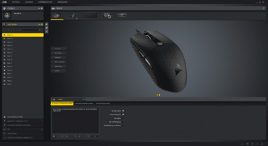 Corsair Katar souris fermée pesant grammes test