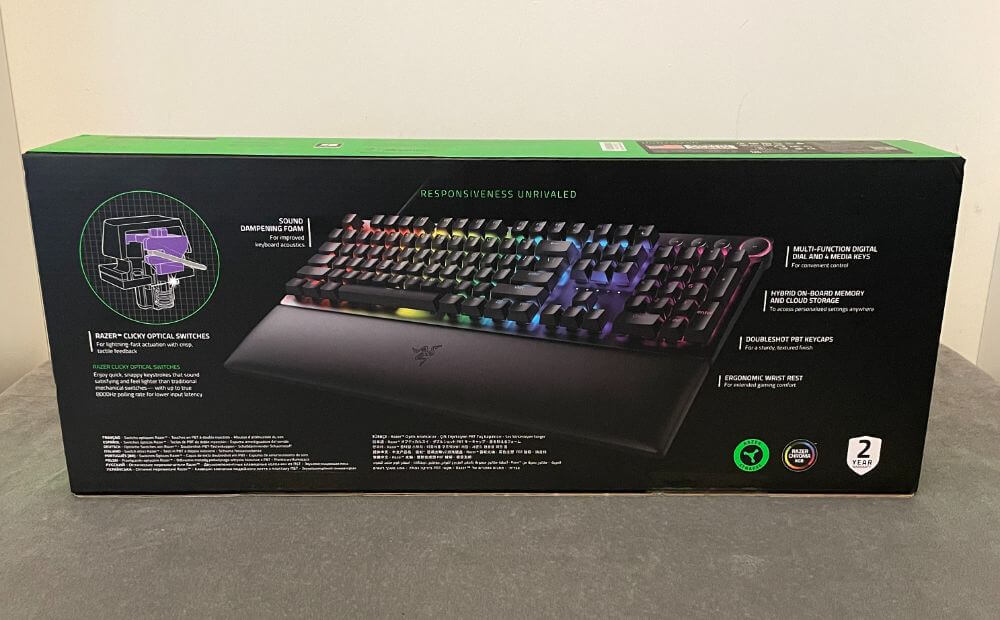 avis sur le Razer Huntsman V27