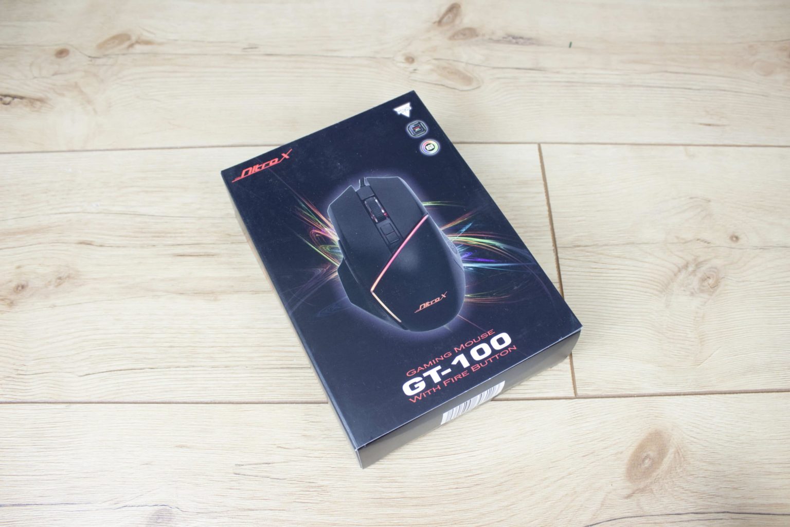 Inter-Tech Nitrox GT-100 RGB en test : Souris gaming pour seulement 8,99 euros ?