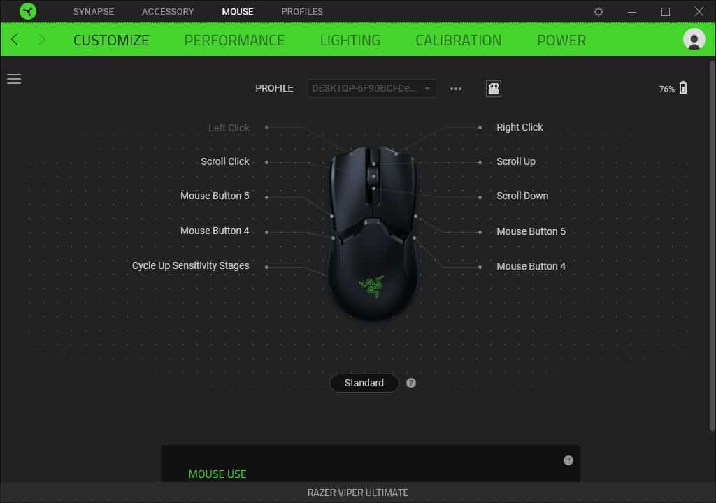 Photos d'écran ultimes Razer Viper 3