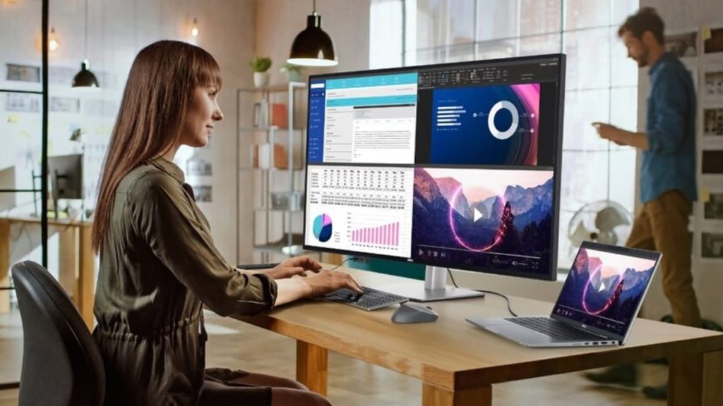 Dell UltraSharp U4323QE : moniteur 43 pouces avec résolution 4K présenté