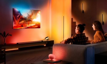 Philips Hue présente l'application Philips Hue Sync TV pour les téléviseurs intelligents Samsung