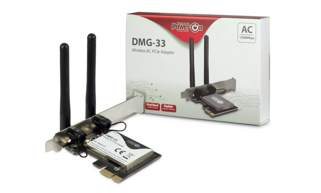 Inter-Tech PowerOn DMG-33 – Introduction de l'adaptateur Wi-Fi 5 jusqu'à 1 300 Mbps
